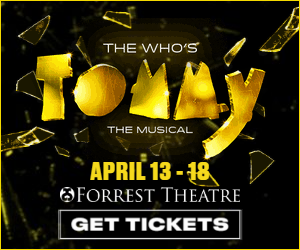 TOMMY Philadelphia 300 by 250 final frame: Forrest Theatre, April 13 - 18